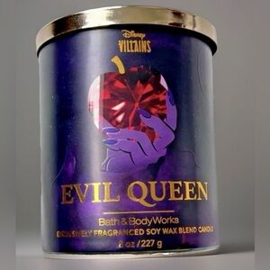 Bath & Body Works 2025 Disney Villains EVIL QUEEN Candle 8oz Single Wick NEW 🍎